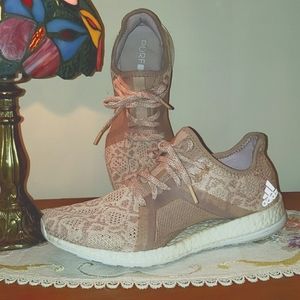 ADIDAS Women’s Size 9 Shoes Running Athletic PureBOOST Knit Upper Sneakers